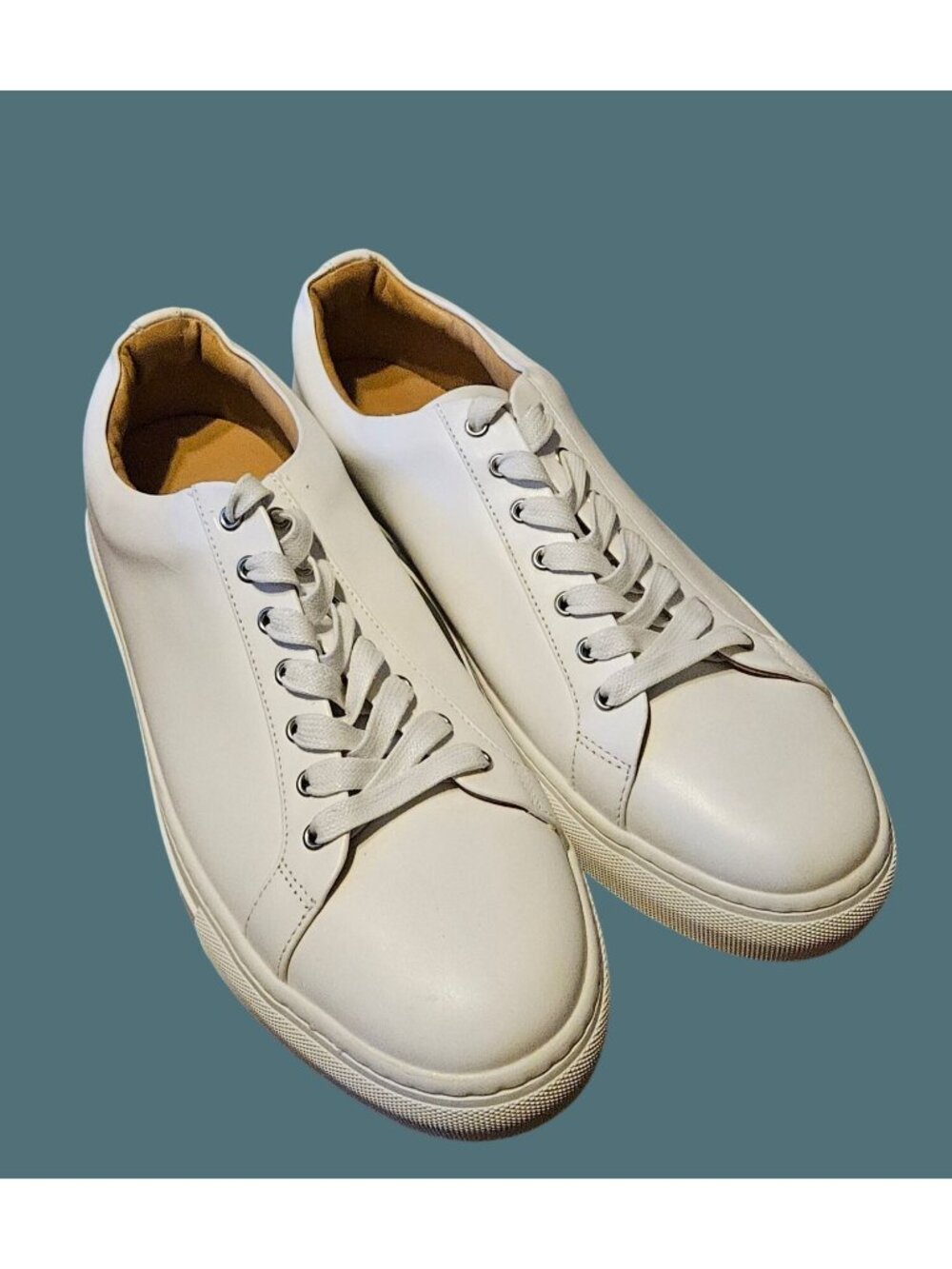 Thursday Everyday Boot Co Premier  Low Top White Leather Sneakers Men Size 12.5